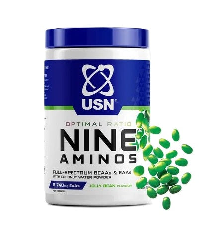 Nine Aminos, Jelly Beans - 330 grams