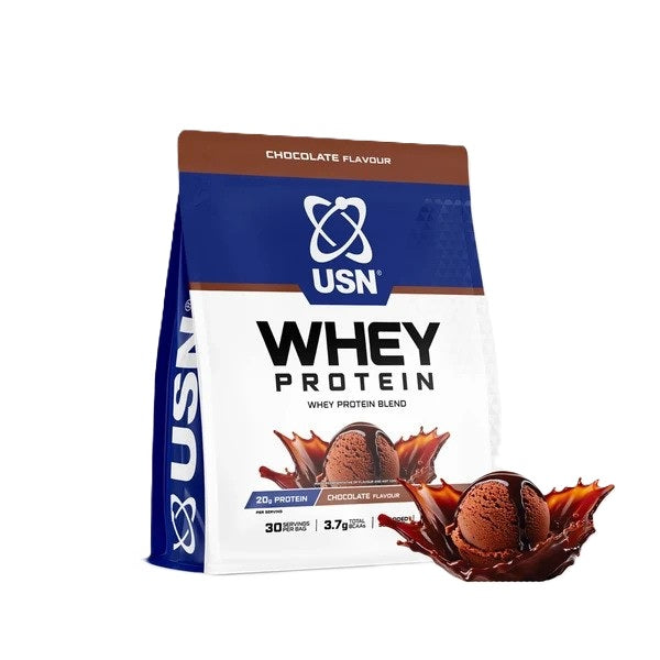 Whey Protein, Chocolate - 900 grams