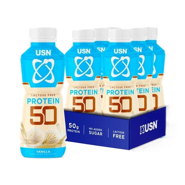 Protein 50, Vanilla - 6 x 500 ml.
