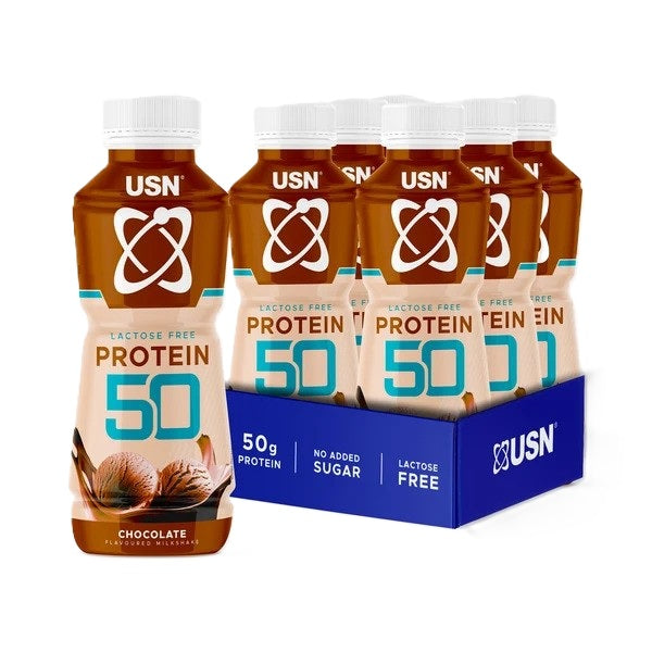 Protein 50, Chocolate - 6 x 500 ml.