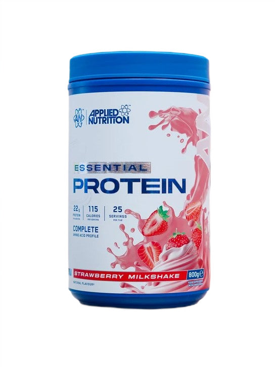 Essential Protein, Strawberry Milkshake - 800 grams