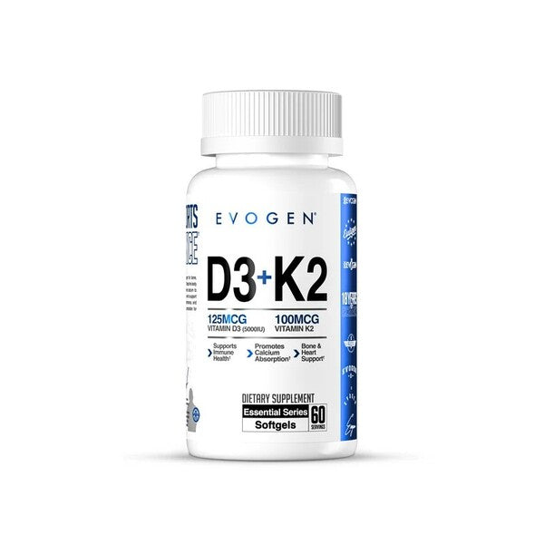 Vitamin D3 + K2 - 60 softgels