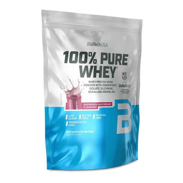 100% Pure Whey, Raspberry Cheesecake (EAN 5999076270187) - 900 grams