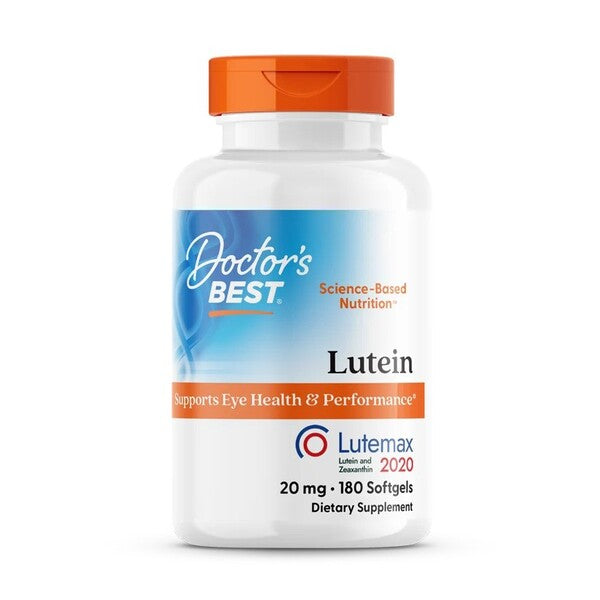 Lutein with Lutemax, 20mg - 180 softgels