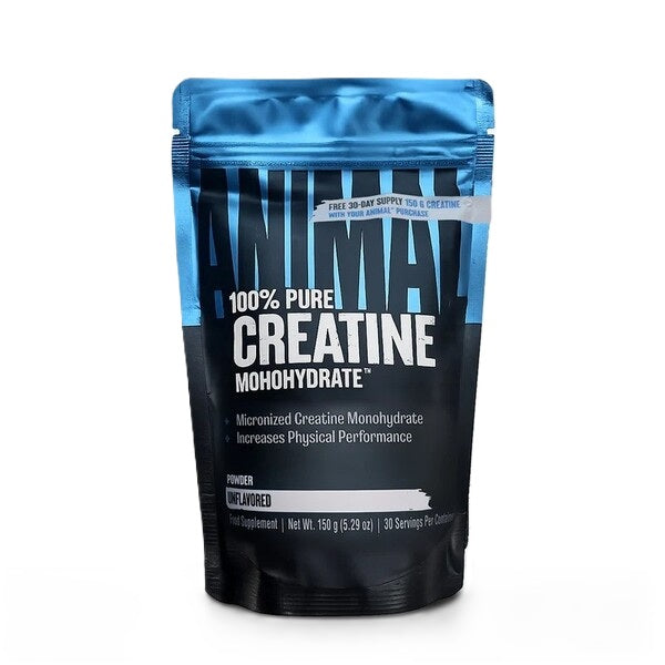 Animal 100% Pure Creatine Monohydrate, Unflavored - 150 grams