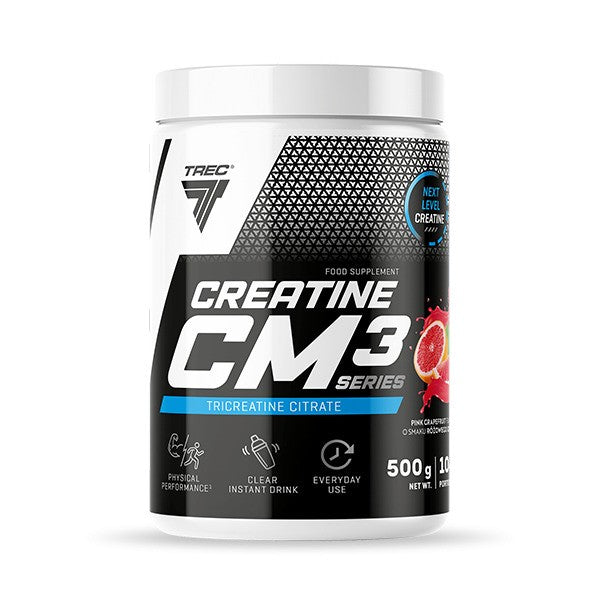 Creatine CM3 Series Tricreatine Citrate, Pink Grapefruit - 500 grams