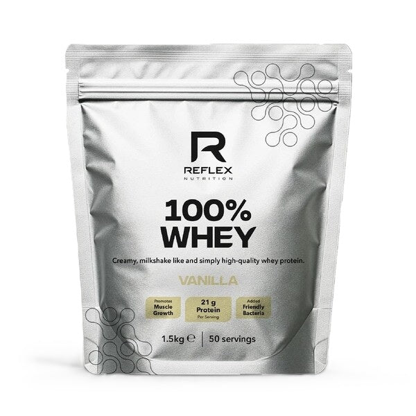 100% Whey, Vanilla - 1500 grams