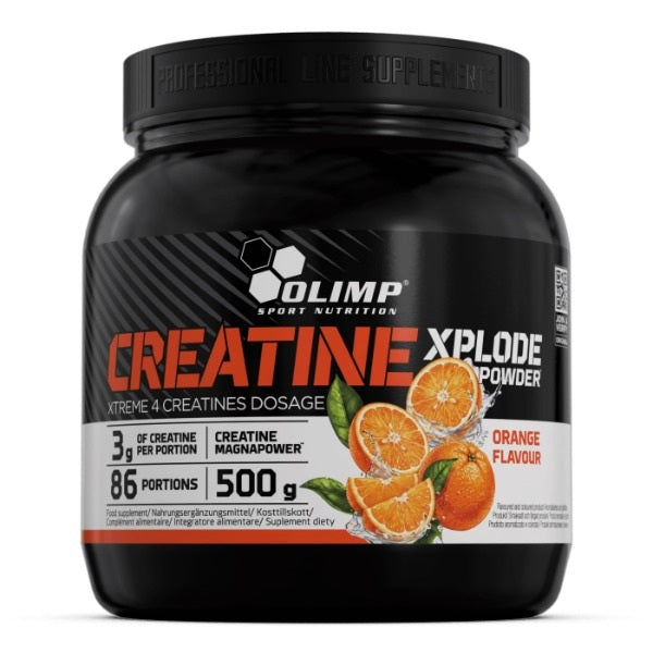 Creatine Xplode, Orange (EAN 5901330105425) - 500 grams