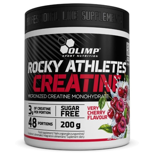 Rocky Athletes Creatine, Very Cherry - 200 grams