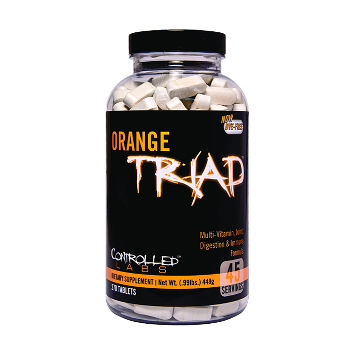 Controlled Labs Orange Triad - 270 comprimidos