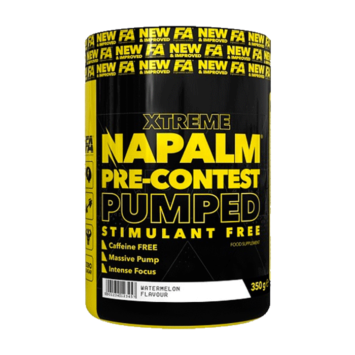 FA Nutrition Xtreme Napalm pré-contest bombeado - 350g