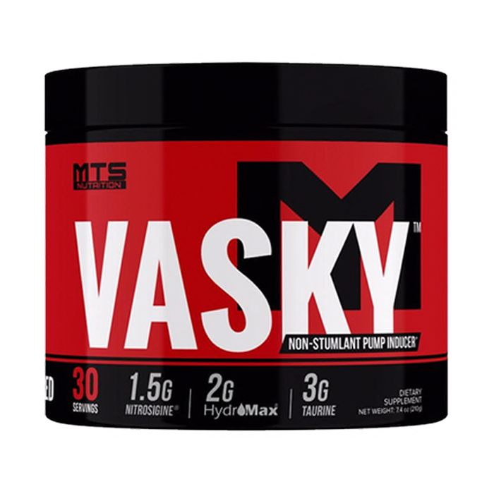 MTS Nutrition Vasky Stim-Free Pump Pre Workout - 264g