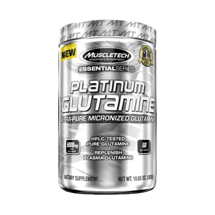 Muscletech Platinum 100% Glutamine - 302g