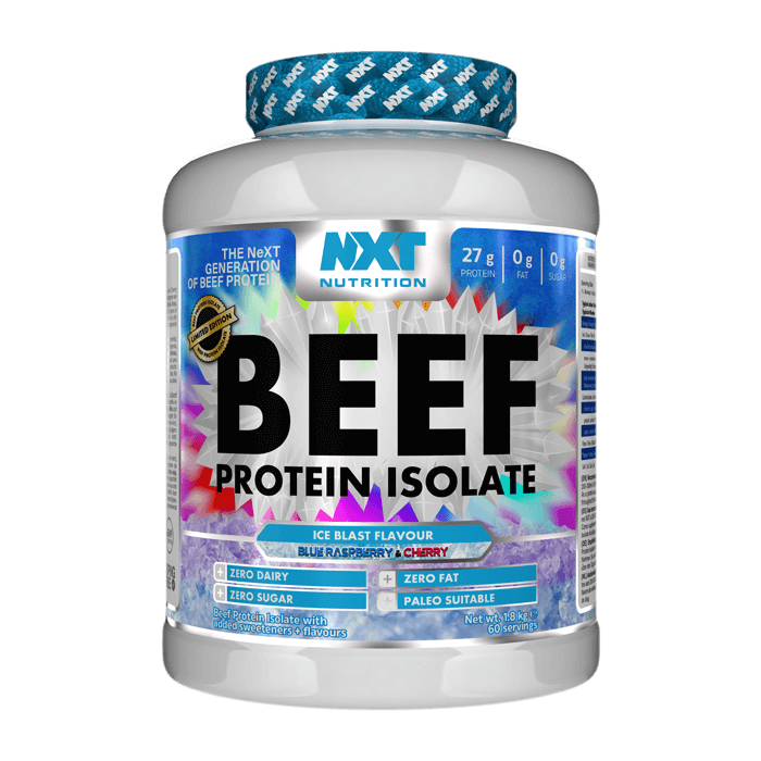 Isolado de proteína de carne bovina NXT Nutrition - 1,8 kg