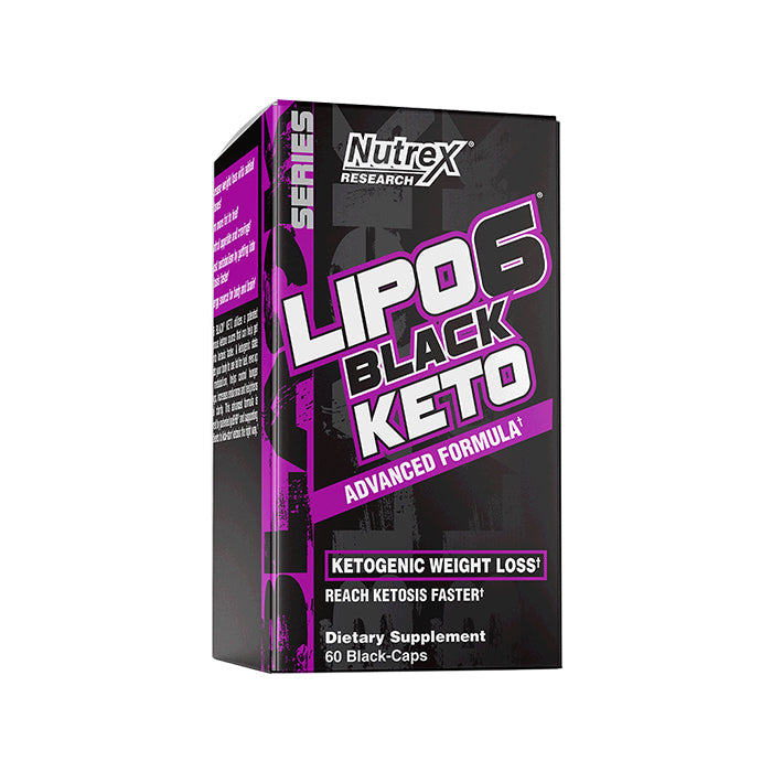 Nutrex Lipo-6 Black Keto - 60 cápsulas