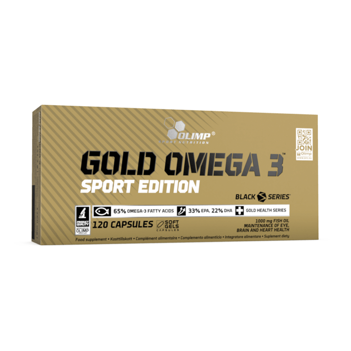 Olimp Gold Omega 3 Sport Edition - 120 Cápsulas