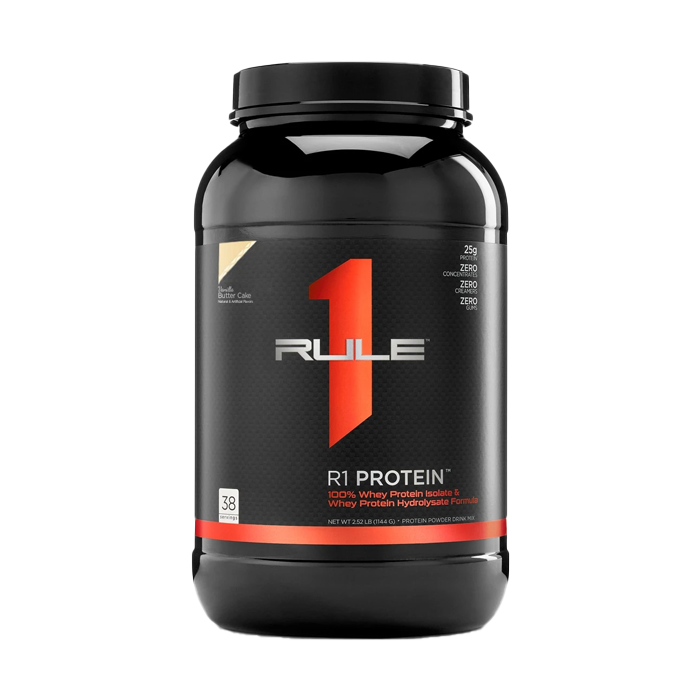 Rule 1 R1 Whey Isolate/Hydrolysate Protein - 38 Servings