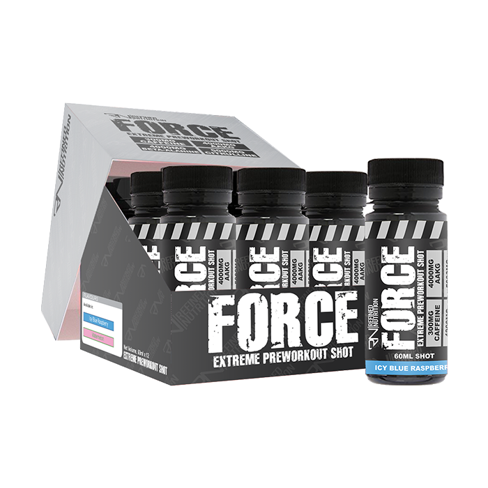 Refined Nutrition FORCE Pre-workout Shots - 60ml x 12