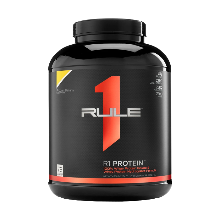 Rule One R1 Whey Isolate/Hydrolysate Protein - 76 Servings