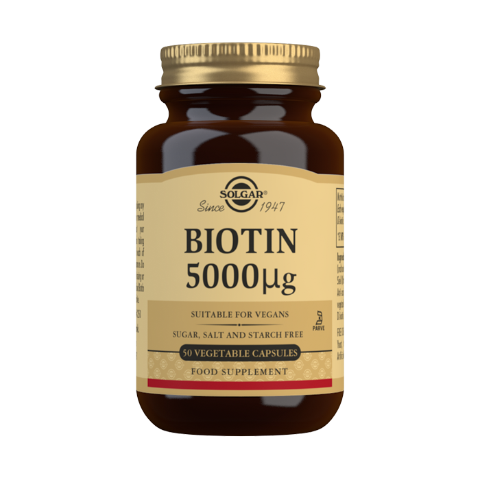 Solgar Biotin 5000ug - 50 Tabs