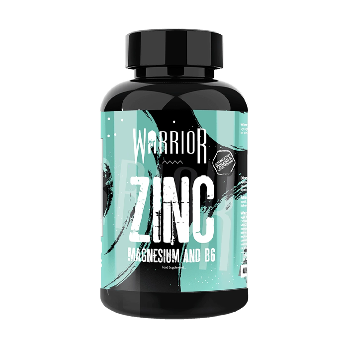Warrior Zinc Magnesium and B6 - 60 Tablets